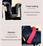 Dog Front Leg Wheelchair | Sturdy, Lightweight & Stylish | Adjustable Height Rack & Comfort Foam Tubing(Xs)