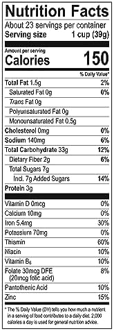Malt-O-Meal Honey and Oat Blenders® Kids Breakfast Cereal, Family Size Bulk Bagged Cereal, 32 Ounce - 1 count
