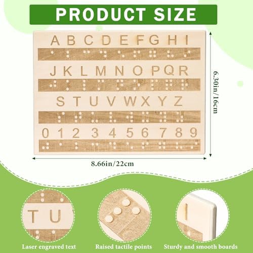 Braille Slate and Stylus Kit with 4 Line 28 Cells Braille Slate and Stylus Alphabet Board Writing Label Maker Plastic Fingerboard