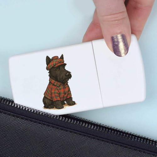 Azeeda 'Scottish Terrier' Pill Box with Tablet Splitter (PI00036628)