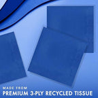 Creative Converting Touch of Color 3-Ply Paper Lunch Napkins, 50 Count, Cobalt