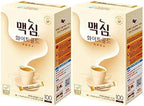 Maxim Coffee Mix, Instant Coffee (ë ™ì„œ 맥ì‹¬ 커í”¼ 믹ìŠ¤) 100 sticks/pack (White Gold, 100 Sticks x 2 Box)