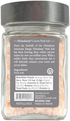 Natierra Himalania Himalayan Coarse Pink Salt in Glass Jar | Unrefined & Non-GMO | 9 Ounce
