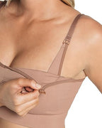 Leonisa Wireless Nursing Bra High-Tech Clip Cup - Maternity Bras Underwear for Women