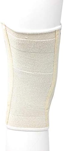 CHAMPION Knee Brace Flexible Stays Knit Elastic, White, X-Large
