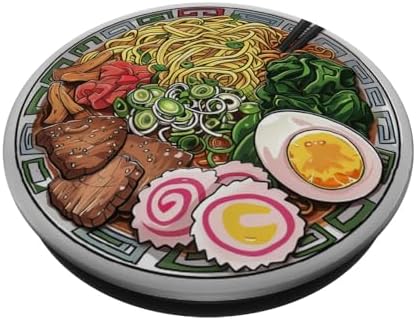 Ramen Lover Japanese Food Noodle Soup Anime Lover PopSockets Adhesive PopGrip