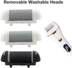 6 PCS Replacement Roller Head for Electric Callus Remover Kit, Refill Rollers for Feet Pedicure Extra Coarse, Regular, Fine Coarse 2 Each