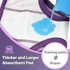 MooMoo Baby Absorbent Potty Training Underwear 4 Packs Cotton Training Pants for 6T