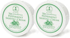 Taylor of Old Bond Street Peppermint Fragrance Shaving Cream Bowl 150g (2-Pack) – Rich Lather for Traditional Shaving