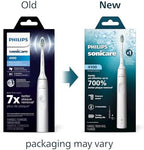 Philips Sonicare 4100 Series Electric Toothbrush - Sonic Toothbrush with Advanced Sonic Technology, Pressure Sensor, Two Intensity Settings, Smartimer & Quadpacer, White, Model HX3681/23