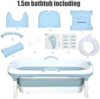 Portable Tub for Adults, Ice Bath Tub, Foldable Bathtub for Adults, Bathtub for Shower, Ice Bath, Sitz Bath, Portable Camping Shower, Freestanding Bathtubs 46 Inch