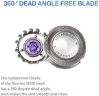 HQ56 Replacement Shaver Heads Compatible with Norelco Replacement Heads Hq56 Compatible with Philips Norelcos HQ55 HQ56 HQ3 HQ4 HQ6 Razor Shaving HQ64 Heads Blade HQ300 HQ442 HQ916 HS190 Series