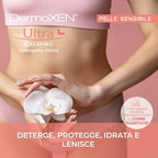 DERMOXEN UltraCalming Natural Intimate Wash for Women | with Hyaluronic Acid for Vaginal Dryness Relief | Feminine Wash | Intimate Cleanser for Sensitive Skin | pH Balanced Vulva Care
