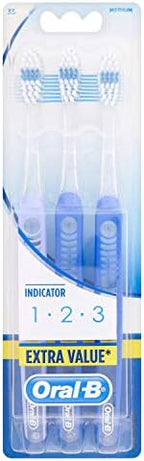 Oral-B Manual 1-2-3 Indicator Toothbrush