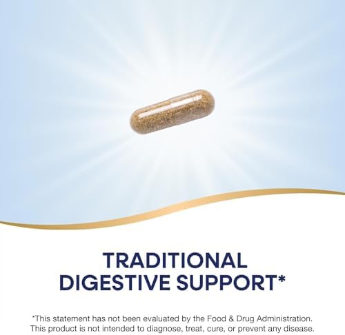 Nature's Way Fennel Seed, Traditional Digestive Support*, 480 mg per Serving, Gluten Free & Vegan, Non-GMO Project Verified, 100 Capsules (Packaging May Vary)