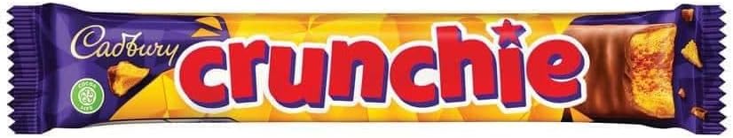 Cadbury Crunchie Chocolate Bar From England Case of 48 x 40g Bars, honeycomb, 67.2 Ounce, (Pack of 48)