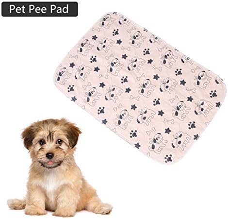 Dog Pee Pad, 3 Sizes Reusable Waterproof Puppy Dog Cat Pee Bed Pad Carpet Urine Pet Trainging Mat(40 * 60cm)
