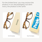 CCVOO 0.5 Reading Glasses for Women, Eye glasses, Blue Light Readers for Women, Cheaters