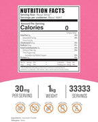 BulkSupplements.com Sucralose Powder - Sugar Alternative - Zero Calorie Sweetener - Artificial Sweeteners - Keto Sweetener, 30mg per Serving, 1kg (2.2 lbs) (Pack of 1)
