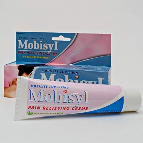 Mobisyl Pain Relieving Creme with Soothing Aloe Vera, 3.5-Ounce Tube