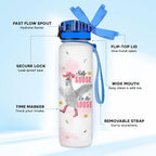 Silly Goose Water Bottle 32oz – Funny Goose Meme Hydration Bottle, Cute Animal Gift for Goose Lovers, Daily Motivation Drink Water Bottle