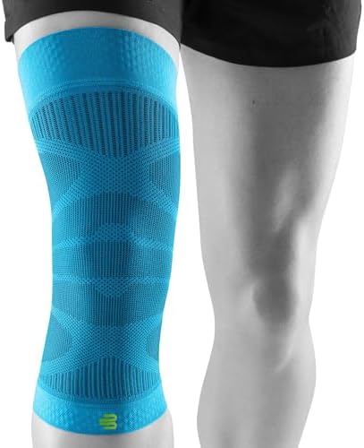 Bauerfeind Sports Compression Knee Sleeve - Lightweight Design with Gripping Zones for Knee Pain Relief & Performance
