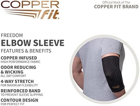 Copper Fit Freedom Elbow Compression Sleeve