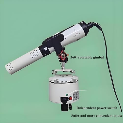 2.1M Terahertz Physiotherapy Instrument Stand, Electric Rotating Stable Tripod with Remote Control, Adjustable Rotation Angle of 0-360°, 30/60min Timing Function, for SPA, Home