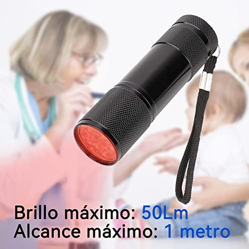 Vein Finder Light, Vein Finder Viewer(Battery Not Included), Efficient Handheld Veins Locator Detector Flashlight Visualization Device for All Ages and Skin, for Nurse Clinics Home Use