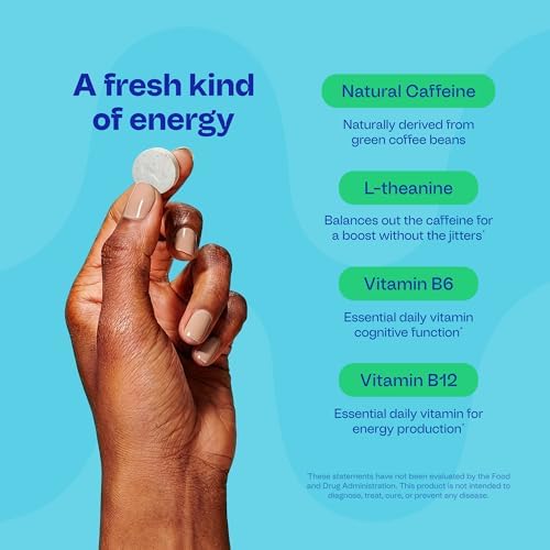 Neuro Energy & Focus Duo – 90 Count Spearmint + 90 Count Peppermint – Sugar Free Nootropic Chewing Gum with Natural Caffeine, L-Theanine & B-Vitamins for Alertness, Clarity & Mental Performance