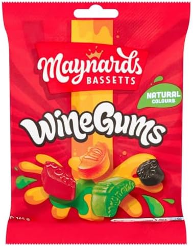 Maynards Wine Gums Bag 165g (Pack of 2)