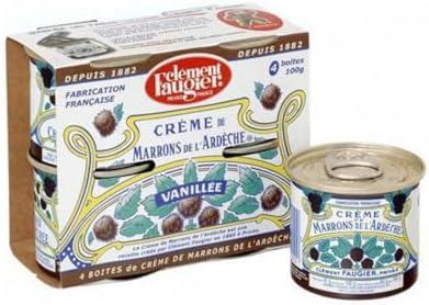 Clément Faugier - Chestnuts Spread Original France - Pack of 4 x 100gr / 3,52oz tin set