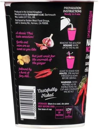 NAKED NOODLE THAI SWEET CHILI, 2.75 oz