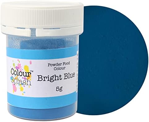 Colour Splash Food Colouring Dust Edible Powder for Cakes 5g - Matt Bright Blue