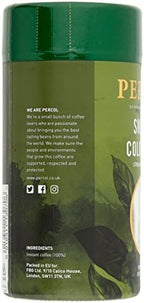 PERCOL Smooth Colombian Instant Coffee Easy Drinking Flavor 100% Arabica Beans Freeze-Dried - Light Strength 3.5 oz 1 Pk