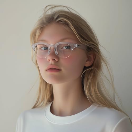 LONDON MOLE® Courier reading glasses | Modern vintage browline readers | Men’s Women’s Unisex | Spring hinges