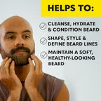 The Beard Club Premium Beard Kit for Men - Grooming & Care Kit - Cedar & Sandalwood Oil, Sandalwood Balm, Shampoo, Brush, Comb, Trimming Scissors, Straight Edge Razor - Gift Set
