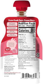 Once Upon A Farm, Organic Strawberry Banana Swirl Smoothie, 4 Ounce
