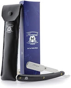 Men's Black Shavette/Barber Style Cut Throat Razor (Blades Not Inclued) With Leather Pouch.Perfect Razor For All Kind Of Deep Shave.