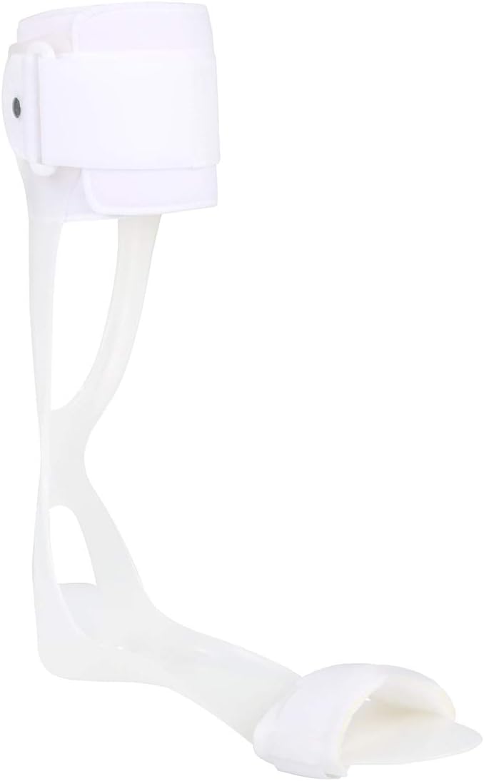 Orthomen AFO Leaf Spring Splint, Drop Foot Brace Medical Ankle Foot Orthosis Postural Correction Recovery Equipment Injection (L/Right)