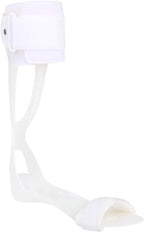 Orthomen AFO Leaf Spring Splint, Drop Foot Brace Medical Ankle Foot Orthosis Postural Correction Recovery Equipment Injection (M/Right)