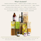 Mercato di Bellina Italy's Finest Artisanal Italian Food Gift Basket - All Natural Gourmet Pasta Gift Basket. Ideal for Holiday, Sympathy, Congratulations, Anniversary or Celebration.