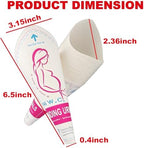 12Pcs Disposable Female Urination Device, Portable Girl Urinal Funnel Women Outside Pee Cup Standing Pee Disposable Cup Female Urinal Waterproof Paper for Hiking Camping Outdoor