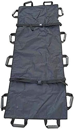 Patient Lift Sling Transfer Belt Oxford Foldable Waterproof Transport Stretcher Mobility Transfer Board for Seniors,Bedridden,Disabled