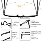 DEHOTRE Men's Progressive Multifocal Sunglasses No-Line Sun Readers UV400 TR90 Lightweight Frame for Driving & Outdoor