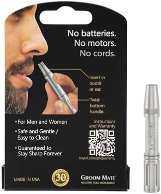 Platinum XL Professional Nasal & Ear Hair Trimmer Made in USA
