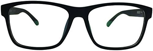 1 Pair 0.75 Reading Glasses Mens Womens Matt Black Frame Spectacles Fashion Frames New