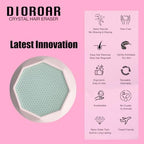 Crystal Hair Removal for Women and Men,Painless Crystal Hair Remover Device,Upgraded Nano Glass Hair Eraser Stone,Reusable Epilator for Silky Skin(Pastel Pink)