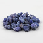 Raw Tanzanite Loose Gemstone Lot – 50 Carat Uncut Natural Crystals, 4 to 5 Pieces – Rough Healing Stones for Jewelry Making, Reiki, Meditation, Mineral Collectors (Tanzanite)