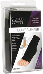 Silipos Active 7202 Boot Bumper - Ankle Compression Sleeve with Mineral Oil Gel Pads. Foot Care Products